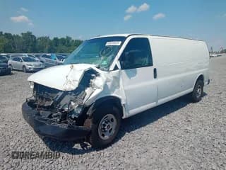 ✅ 2016 GMC Savana Cargo • VIN: 1GTW7BFF8G1168597 • Lot: 63634625. Listed on Copart with Not provided. Free auction sales archive from the USA and detailed vehicle history report at DreamBid. Image 1.