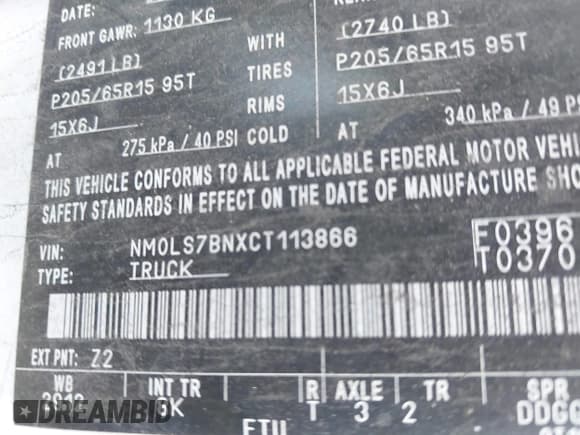 ✅ 2012 Ford Transit Connect XLT • VIN: NM0LS7BNXCT113866 • Lot: 42537367. Listed on IAAI with 167,809 mi. Free auction sales archive from the USA and detailed vehicle history report at DreamBid. Image 9.