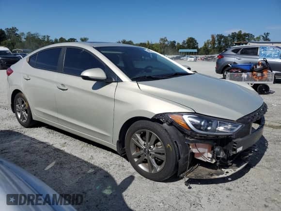 2017 Hyundai Elantra Value Edition with VIN 5NPD84LF4HH171687, listed as a Copart auction lot 83950815 with 60,314 mi miles and Salvage title. Bid and sale history available at DreamBid. Image 4.