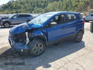 ✅ 2022 Ford EcoSport S • VIN: MAJ6S3FL7NC473221 • Лот: 81118835. Опубликован ранее на Copart с пробегом Не указан. Бесплатный доступ к архиву аукционных продаж из США и подробный отчёт об истории автомобиля на DreamBid. Изображение 1.