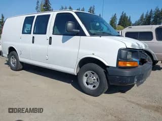 ✅ 2012 Chevrolet Express Cargo • VIN: 1GCWGFCB0C1117727 • Lot: 42105038. Listed on IAAI with 204,472 mi. Free auction sales archive from the USA and detailed vehicle history report at DreamBid. Image 1.