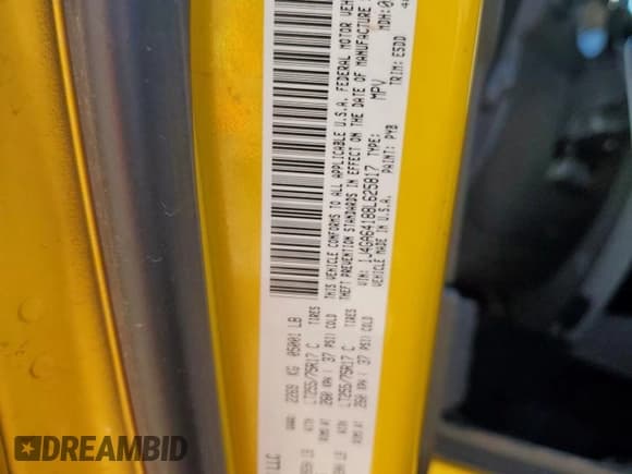 ✅ 2008 Jeep Wrangler Rubicon • VIN: 1J4GA64188L625817 • Лот: 72098005. Опубликован ранее на Copart с пробегом Не указан. Бесплатный доступ к архиву аукционных продаж из США и подробный отчёт об истории автомобиля на DreamBid. Изображение 12.