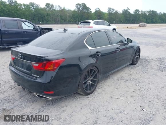 ✅ 2014 Lexus GS 350 • VIN: JTHBE1BLXE5039078 • Lot: 42213799. Listed on IAAI with 217,185 mi. Free auction sales archive from the USA and detailed vehicle history report at DreamBid. Image 4.