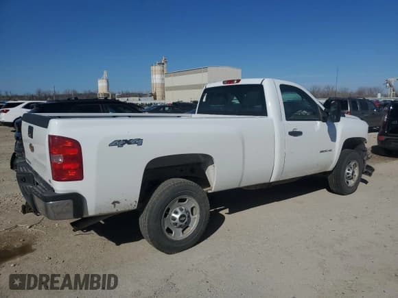 ✅ 2013 Chevrolet Silverado 2500HD Work Truck • VIN: 1GC0KVCG7DZ321096 • Lot: 49254095. Listed on Copart with 234,158 mi. Free auction sales archive from the USA and detailed vehicle history report at DreamBid. Image 3.