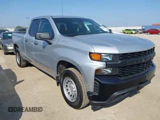 ✅ 2021 Chevrolet Silverado 1500 Work Truck • VIN: 1GCRWAEF7MZ350624 • Lot: 42978466. Wystawiony na IAAI z przebiegiem 91 583 mil. Bezpłatny archiwum sprzedaży aukcyjnych z USA i szczegółowy raport historii pojazdu na DreamBid. Zdjęcie 1.
