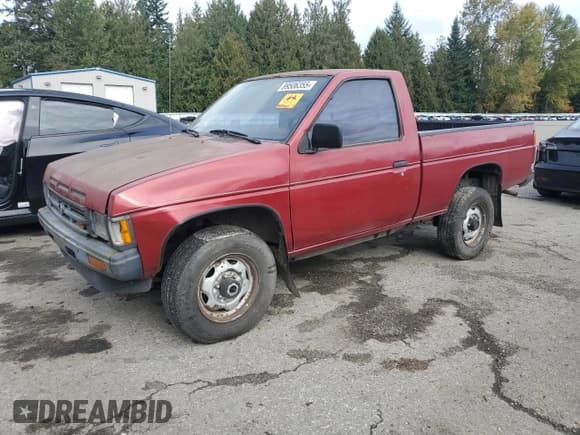 ✅ 1990 Nissan D21 • VIN: 1N6HD11Y8LC366791 • Lot: 89506355. Listed on Copart with 185,998 mi. Free auction sales archive from the USA and detailed vehicle history report at DreamBid. Image 1.