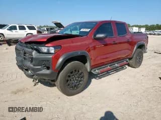 ✅ 2025 Chevrolet Colorado 4WD Trail Boss • VIN: 1GCPTEEK4S1120233 • Lot: 86126205. Listed on Copart with 9,305 mi. Free auction sales archive from the USA and detailed vehicle history report at DreamBid. Image 1.