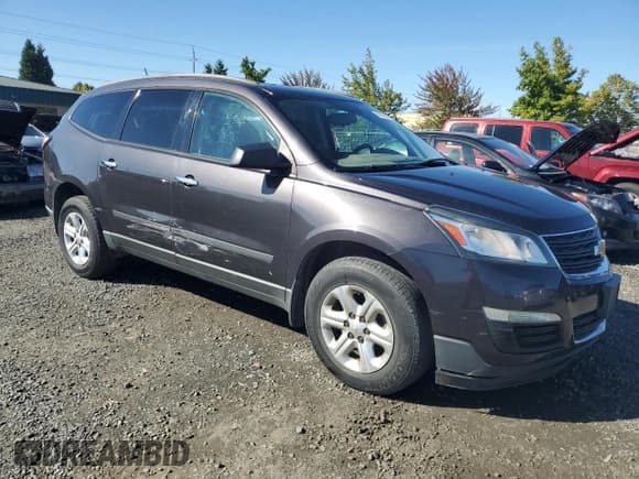 ✅ 2013 Chevrolet Traverse LS • VIN: 1GNKVFED5DJ203756 • Lot: 80393975. Listed on Copart with 168,873 mi. Free auction sales archive from the USA and detailed vehicle history report at DreamBid. Image 4.