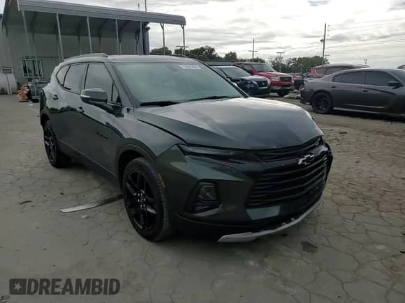 2020 Chevrolet Blazer LT with VIN 3GNKBCRS0LS597115, listed as a Copart auction lot 71662294 with 98,406 mi miles and Salvage title. Bid and sale history available at DreamBid. Image 14.