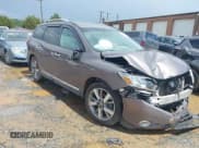 ✅ 2014 Nissan Pathfinder SL • VIN: 5N1AR2MN0EC639332 • Lot: 42238169. Listed on IAAI with 153,704 mi. Free auction sales archive from the USA and detailed vehicle history report at DreamBid. Image 1.