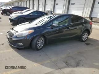 ✅ 2014 Kia Forte EX • VIN: KNAFX4A8XE5102964 • Lot: 91181975. Listed on Copart with 149,337 mi. Free auction sales archive from the USA and detailed vehicle history report at DreamBid. Image 1.