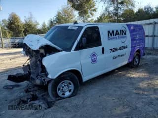 ✅ 2021 Chevrolet Express Cargo • VIN: 1GCWGBF78M1168426 • Lot: 83822344. Listed on Copart with Not provided. Free auction sales archive from the USA and detailed vehicle history report at DreamBid. Image 1.