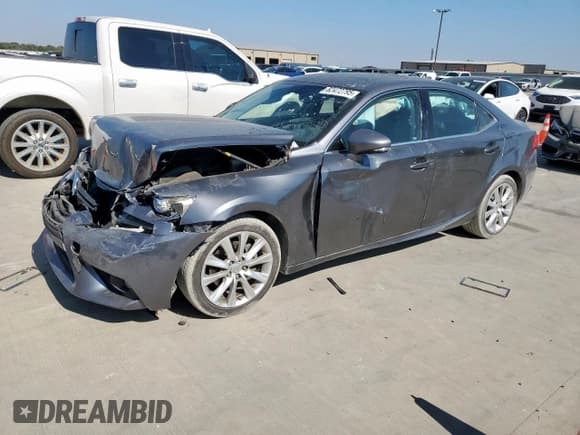 ✅ 2015 Lexus IS 250 • VIN: JTHBF1D28F5076147 • Lot: 82472795. Listed on Copart with 117,320 mi. Free auction sales archive from the USA and detailed vehicle history report at DreamBid. Image 1.