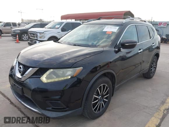 ✅ 2014 Nissan Rogue SL • VIN: 5N1AT2MT6EC781913 • Lot: 42701116. Listed on IAAI with 155,294 mi. Free auction sales archive from the USA and detailed vehicle history report at DreamBid. Image 2.