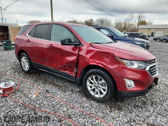 ✅ 2021 Chevrolet Equinox LT • VIN: 2GNAXUEV5M6118643 • Lot: 92237335. Listed on Copart with 53,965 mi. Free auction sales archive from the USA and detailed vehicle history report at DreamBid. Image 4.
