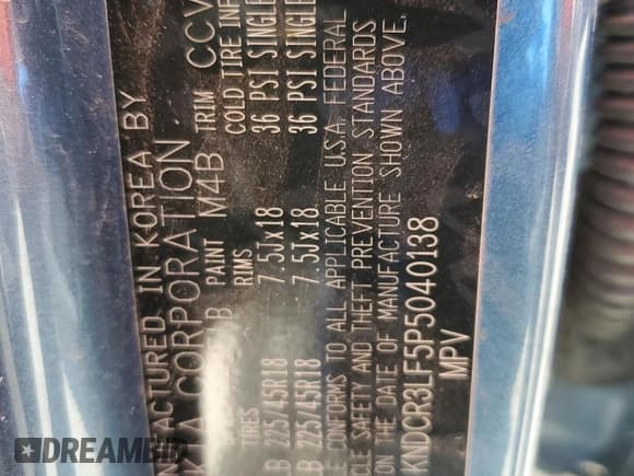 ✅ 2023 Kia Niro SX Touring • VIN: KNDCR3LF5P5040138 • Lot: 61245125. Wystawiony na Copart z przebiegiem 30 003 mil. Bezpłatny archiwum sprzedaży aukcyjnych z USA i szczegółowy raport historii pojazdu na DreamBid. Zdjęcie 12.