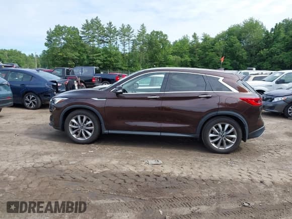 ✅ 2021 Infiniti QX50 Luxe • VIN: 3PCAJ5BB9MF112459 • Lot: 42567807. Listed on IAAI with 13,652 mi. Free auction sales archive from the USA and detailed vehicle history report at DreamBid. Image 14.