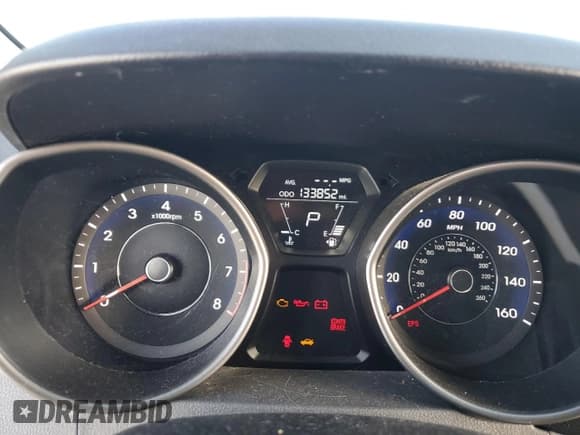 ✅ 2012 Hyundai Elantra Limited • VIN: 5NPDH4AE9CH118860 • Lot: 92302465. Listed on Copart with 133,852 mi. Free auction sales archive from the USA and detailed vehicle history report at DreamBid. Image 9.