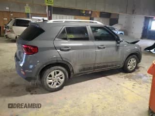 ✅ 2020 Hyundai Venue SEL • VIN: KMHRC8A34LU014272 • Lot: 46269405. Listed on Copart with 27,471 mi. Free auction sales archive from the USA and detailed vehicle history report at DreamBid. Image 3.