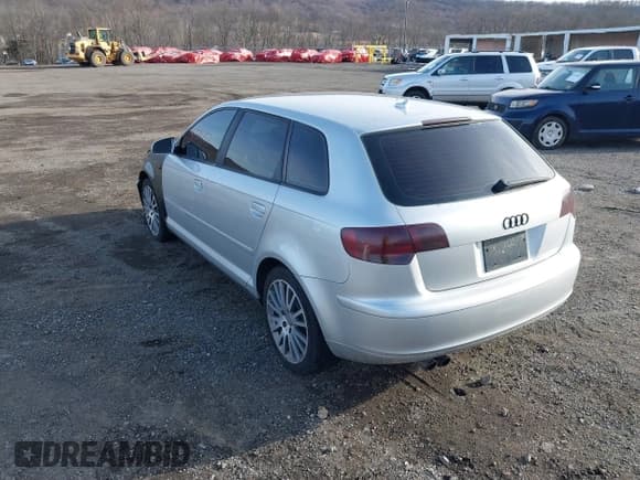 ✅ 2008 Audi A3 • VIN: WAUNF78P48A042687 • Lot: 41374363. Listed on IAAI with 136,019 mi. Free auction sales archive from the USA and detailed vehicle history report at DreamBid. Image 3.