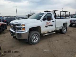 ✅ 2018 Chevrolet Silverado 3500HD Work Truck • VIN: 1GC0KYEG2JZ241652 • Lot: 53023935. Listed on Copart with 109,852 mi. Free auction sales archive from the USA and detailed vehicle history report at DreamBid. Image 1.
