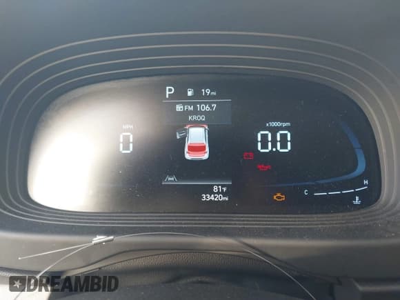 ✅ 2023 Hyundai Venue SEL • VIN: KMHRC8A32PU240185 • Lot: 41468823. Listed on IAAI with 33,420 mi. Free auction sales archive from the USA and detailed vehicle history report at DreamBid. Image 7.