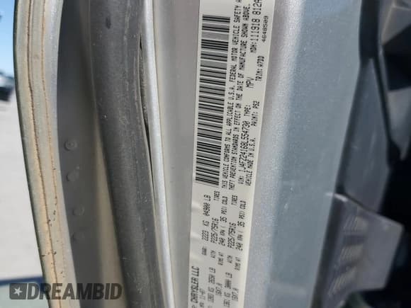 ✅ 2008 Jeep Wrangler X • VIN: 1J4FZ24168L554730 • Лот: 82403095. Опубликован ранее на Copart с пробегом 272 674 миль. Бесплатный доступ к архиву аукционных продаж из США и подробный отчёт об истории автомобиля на DreamBid. Изображение 13.