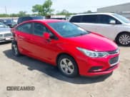 ✅ 2016 Chevrolet Cruze LS • VIN: 1G1BB5SM6G7270733 • Lot: 42254603. Listed on IAAI with 89,658 mi. Free auction sales archive from the USA and detailed vehicle history report at DreamBid. Image 1.
