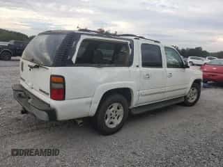 2005 Chevrolet Suburban LT z VIN 1GNEC16Z45J233283, wystawiony jako Copart lot #73947954 z przebiegiem Nie podano mil oraz Szkoda całkowita • Salvage title. Historia ofert i sprzedaży dostępna na DreamBid. Obrazek 3.