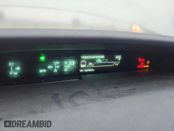 ✅ 2015 Toyota Prius Two • VIN: JTDKN3DU6F1923899 • Lot: 89857935. Listed on Copart with 159,983 mi. Free auction sales archive from the USA and detailed vehicle history report at DreamBid. Image 9.