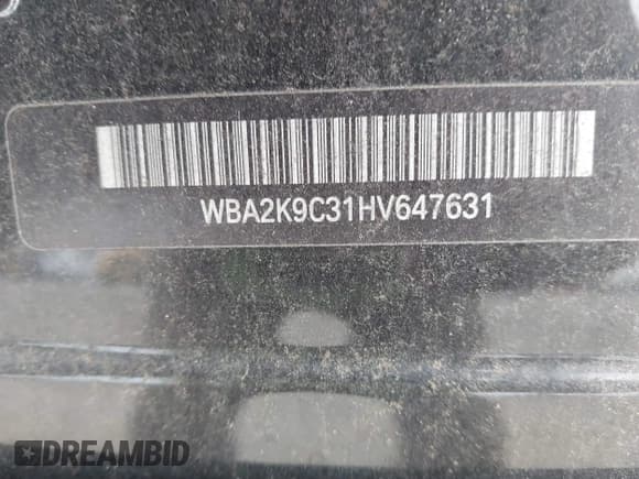 ✅ 2017 BMW 2 Series 230i • VIN: WBA2K9C31HV647631 • Lot: 41844731. Listed on IAAI with 80,065 mi. Free auction sales archive from the USA and detailed vehicle history report at DreamBid. Image 9.