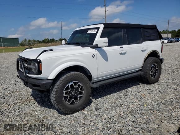 ✅ 2021 Ford Bronco • VIN: 1FMEE5DP5MLA86594 • Лот: 51116725. Опубликован ранее на Copart с пробегом 74 104 миль. Бесплатный доступ к архиву аукционных продаж из США и подробный отчёт об истории автомобиля на DreamBid. Изображение 1.