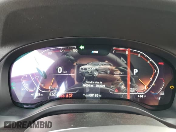 ✅ 2025 BMW X4 xDrive30i • VIN: 5UX33DT07S9150806 • Lot: 80510465. Listed on Copart with 126 mi. Free auction sales archive from the USA and detailed vehicle history report at DreamBid. Image 9.