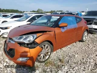 2012 Hyundai Veloster w/Red Int z VIN KMHTC6AD9CU044547, wystawiony jako Copart lot #72633624 z przebiegiem 69 261 mil mil oraz Szkoda całkowita • Salvage title. Historia ofert i sprzedaży dostępna na DreamBid. Obrazek 1.