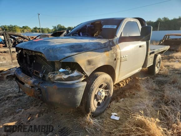 ✅ 2018 Ram 2500 Tradesman • VIN: 3C7WR4AJ3JG300579 • Lot: 90441305. Listed on Copart with Not provided. Free auction sales archive from the USA and detailed vehicle history report at DreamBid. Image 1.