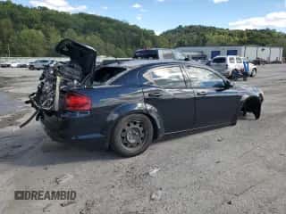 2013 Dodge Avenger SE V6 с VIN 1C3CDZAG7DN757492, выставлен на аукционе Copart как лот 74025434 с пробегом 156 833 миль миль и Списание • Salvage title. История ставок и продаж доступна на DreamBid. Изображение 3.