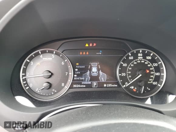 ✅ 2024 Infiniti QX50 Luxe • VIN: 3PCAJ5BA7RF104746 • Lot: 87662355. Listed on Copart with 3,024 mi. Free auction sales archive from the USA and detailed vehicle history report at DreamBid. Image 9.