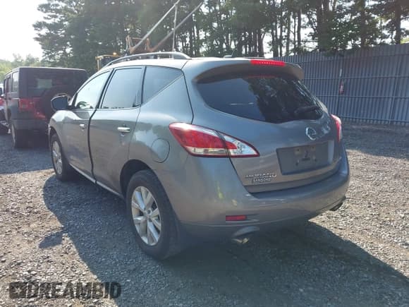 ✅ 2012 Nissan Murano SV • VIN: JN8AZ1MW3CW222701 • Lot: 43008197. Wystawiony na IAAI z przebiegiem 77 953 mil. Bezpłatny archiwum sprzedaży aukcyjnych z USA i szczegółowy raport historii pojazdu na DreamBid. Zdjęcie 3.