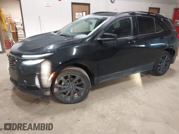 ✅ 2024 Chevrolet Equinox RS • VIN: 3GNAXWEG3RL222998 • Lot: 41281790. Listed on IAAI with 10,885 mi. Free auction sales archive from the USA and detailed vehicle history report at DreamBid. Image 17.