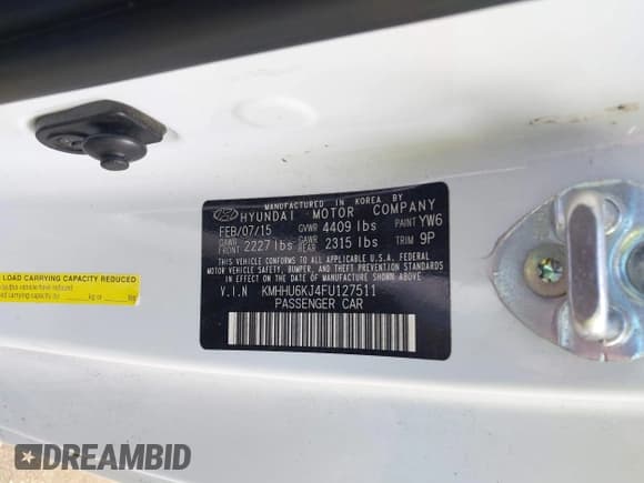 ✅ 2015 Hyundai Genesis Coupe R-Spec • VIN: KMHHU6KJ4FU127511 • Lot: 42214070. Wystawiony na IAAI z przebiegiem Nie podano. Bezpłatny archiwum sprzedaży aukcyjnych z USA i szczegółowy raport historii pojazdu na DreamBid. Zdjęcie 9.