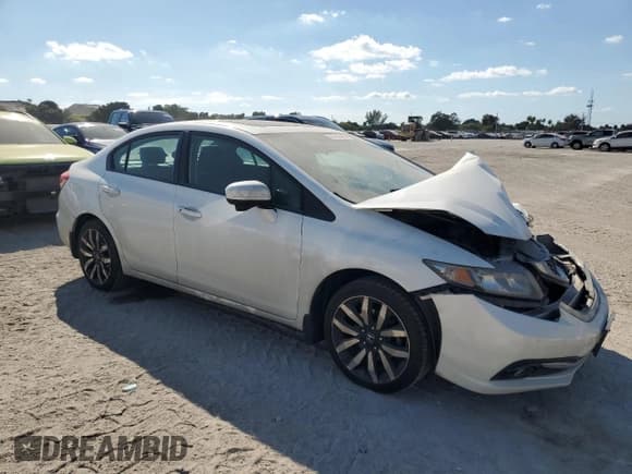 ✅ 2015 Honda Civic EX-L • VIN: 19XFB2F93FE282897 • Lot: 93146445. Listed on Copart with 99,146 mi. Free auction sales archive from the USA and detailed vehicle history report at DreamBid. Image 1.