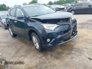 ✅ 2017 Toyota RAV4 Limited • VIN: 2T3DFREV5HW678713 • Lot: 42457404. Listed on IAAI with 38,949 mi. Free auction sales archive from the USA and detailed vehicle history report at DreamBid. Image 1.