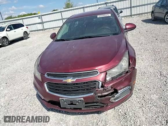 2016 Chevrolet Cruze LT with VIN 1G1PE5SB6G7175293, listed as a Copart auction lot 84990525 with 184,347 mi miles and Salvage title. Bid and sale history available at DreamBid. Image 13.