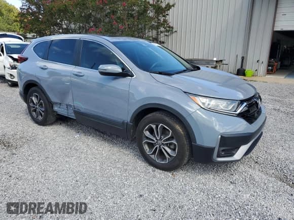 ✅ 2021 Honda CR-V EX • VIN: 7FARW1H50ME008879 • Lot: 84181945. Listed on Copart with 53,005 mi. Free auction sales archive from the USA and detailed vehicle history report at DreamBid. Image 4.