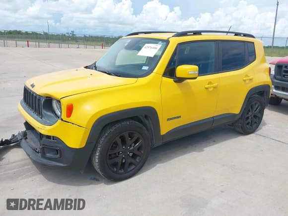 ✅ 2017 Jeep Renegade Latitude • VIN: ZACCJABB9HPG35478 • Lot: 42576406. Listed on IAAI with 95,518 mi. Free auction sales archive from the USA and detailed vehicle history report at DreamBid. Image 2.