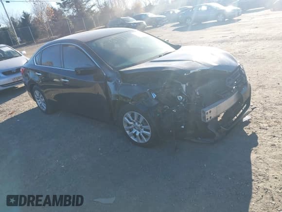 ✅ 2016 Nissan Altima S • VIN: 1N4AL3AP9GN348133 • Lot: 43625177. Listed on IAAI with 169,781 mi. Free auction sales archive from the USA and detailed vehicle history report at DreamBid. Image 1.