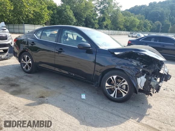 ✅ 2023 Nissan Sentra SV • VIN: 3N1AB8CV6PY260023 • Lot: 67569415. Listed on Copart with 52,000 mi. Free auction sales archive from the USA and detailed vehicle history report at DreamBid. Image 4.