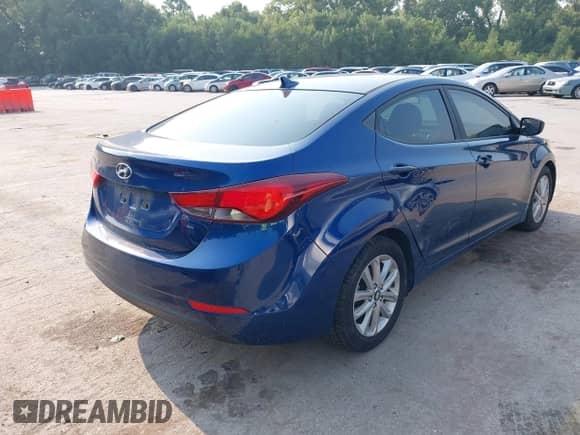 2015 Hyundai Elantra SE with VIN 5NPDH4AEXFH595740, listed as a IAAI auction lot 42910472 with 127,157 mi miles and . Bid and sale history available at DreamBid. Image 4.