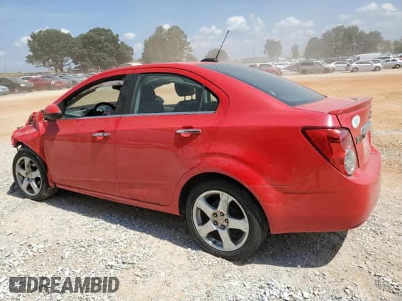 2015 Chevrolet Sonic LTZ с VIN 1G1JE5SB9F4204257, выставлен на аукционе Copart как лот 62955724 с пробегом Не указан миль и Списание • Salvage title. История ставок и продаж доступна на DreamBid. Изображение 2.