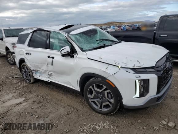 ✅ 2023 Hyundai Palisade Limited • VIN: KM8R5DGE8PU565886 • Лот: 45995605. Опубликован ранее на Copart с пробегом 19 462 миль. Бесплатный доступ к архиву аукционных продаж из США и подробный отчёт об истории автомобиля на DreamBid. Изображение 4.